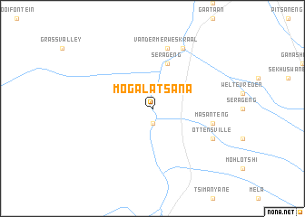 map of Mogalatsana