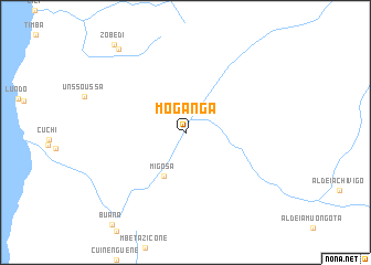 map of Moganga