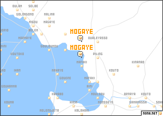 map of Mogaye