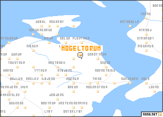 map of Møgeltorum