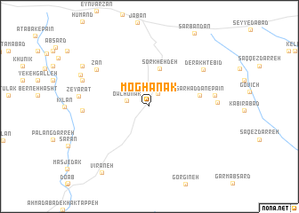 map of Moghānak