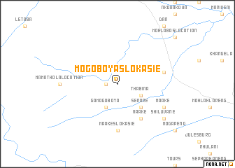 map of Mogoboyaslokasie