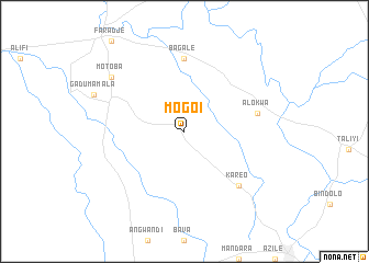 map of Mogoi