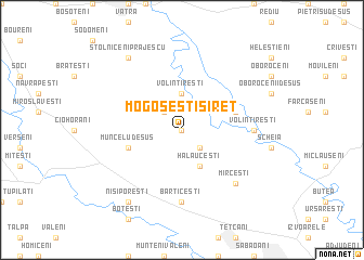 map of Mogoşeşti-Siret