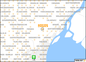 map of Mogos