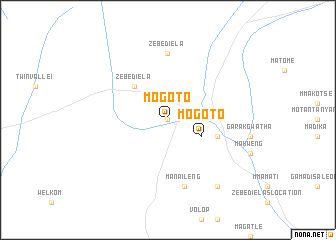 map of Mogoto