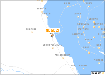 map of Mogozi