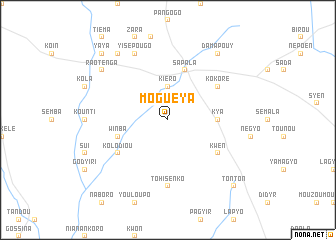 map of Moguéya