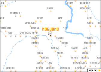 map of Moguomo