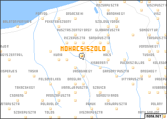 map of Mohácsiszőlő