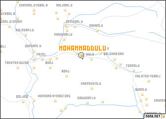 map of Moḩammad Dūlū