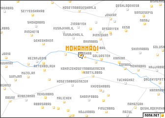 map of Moḩammadī