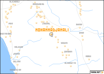 map of Moḩammad Jamālī