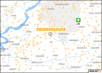 map of Mohammadpura