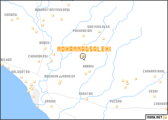 map of Moḩammad Şāleḩī