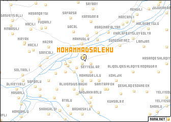 map of Moḩammad Şāleḩū