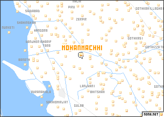 map of Mohan Māchhi