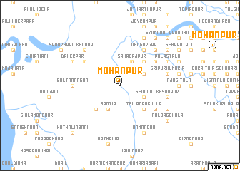 map of Mohanpur