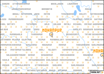 map of Mohanpur