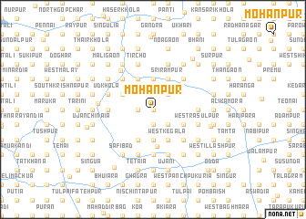 map of Mohanpur