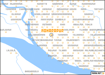 map of Moharāpur