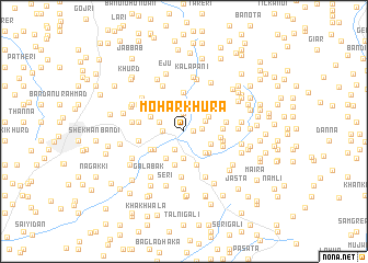 map of Mohar Khura