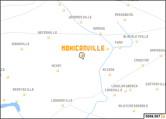 map of Mohicanville