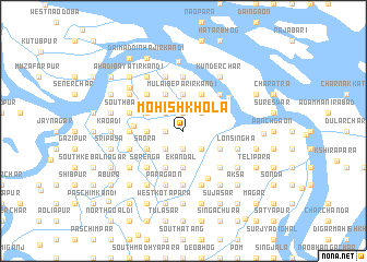 map of Mohish Khola