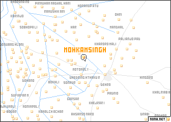 map of Mohkam Singh