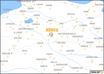 map of Mõhku