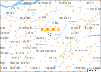 map of Mohlanke