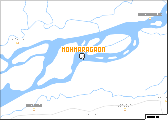 map of Mohmarāgaon