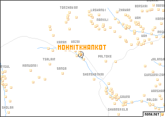 map of Mohmit Khān Kot