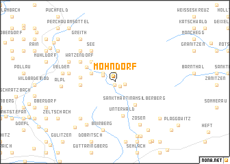 map of Mohndorf