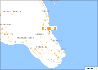 map of Mohoro