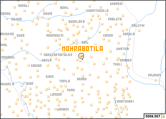 map of Mohra Botila