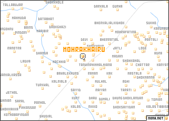 map of Mohra Khairu