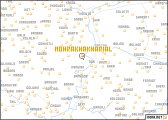 map of Mohra Khakhariāl