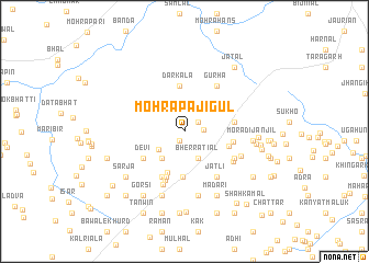 map of Mohra Pāji Gul