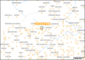 map of Mohra Quz