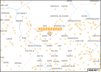 map of Mohra Rāman