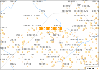 map of Mohra Rohdān