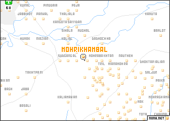 map of Mohri Khambāl