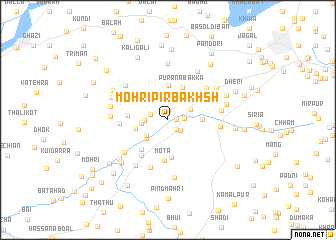 map of Mohri Pīr Bakhsh