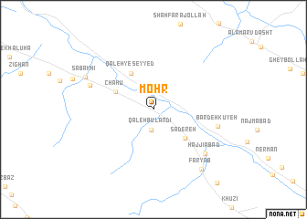 map of Mohr