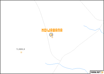 map of Moijabana