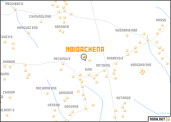 map of Moio Achena