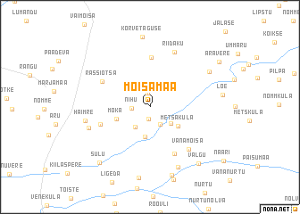 map of Mõisamaa