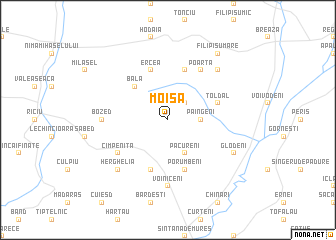 map of Moişa