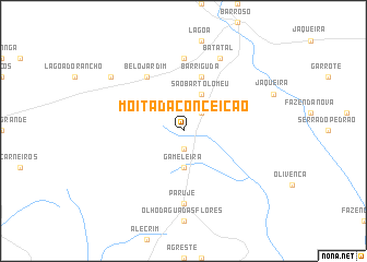 map of Moita da Conceiçao